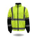 Hi Vis Safety 5 en 1 chaqueta con cinta reflectante de 3 m